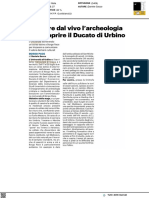 Studiare Dal Vivo L'archeologia Per Scoprire Il Passato Di Urbino - Il Resto Del Carlino Del 23 Luglio 2023