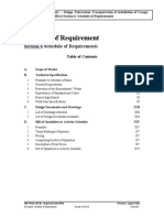 7-Schedule of Requirement