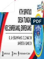 FORMAT SPANDUK POSKO NEW 2023 Khusus PS