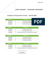 Pedidos Julho 2023 - Parnamirim Centro