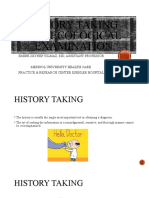 History Gynecology