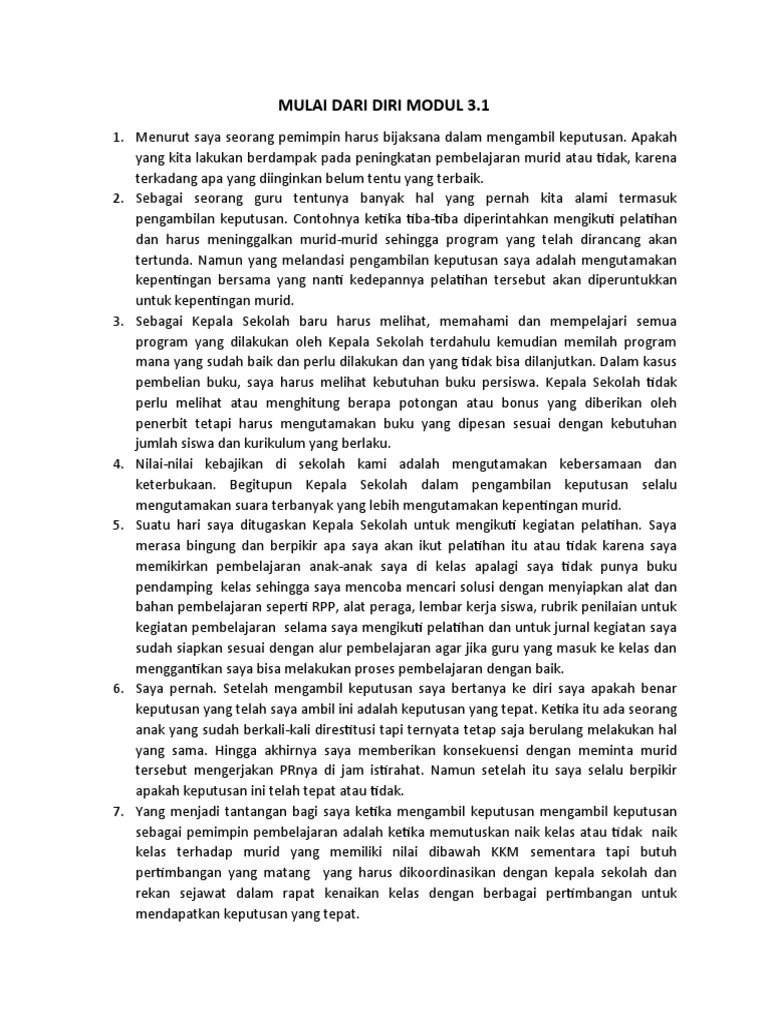 Mulai dari diri modul 3 pdf