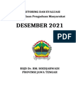 Monitoring Dan Evaluasi - Desember 2021