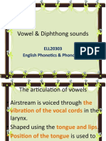 Vowel and Diphtong