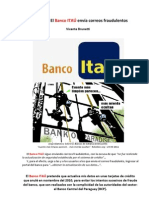 CUIDADO - Banco ITAÚ Envía Correos Fraudulentos