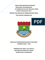 SPJ Definitif Penyelanggaraan Posyandu (PMT Oktober)