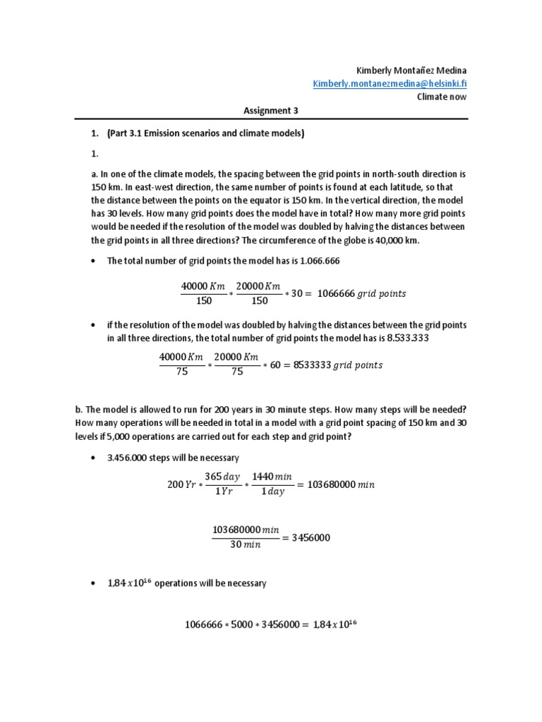 Emission Scenarios and Climate Models | PDF | Ocean Acidification ...