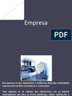 Empresa y Su Clasificacion