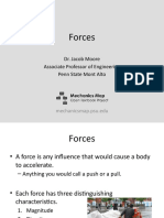 Forces: Dr. Jacob Moore Associate Professor of Engineering Penn State Mont Alto