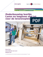 Ixperium Onderbouwing Leerlijn Leren en Lesgeven Met Ict Voor de Lerarenopleiding