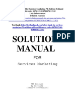 Services Marketing 7th Edition Zeithaml Bitner Gremler Solution Manual
