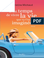 Il Est Temps de Vivre La Vie Qu - Christine Michaud