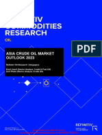 Oil Special Report - Asia Crude Oil Market Outlook 2023