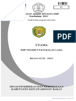 Soal Dan Sampul Soal Ujian Sekolah 2023