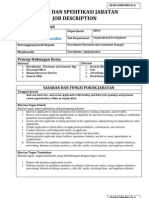 Job Description Template