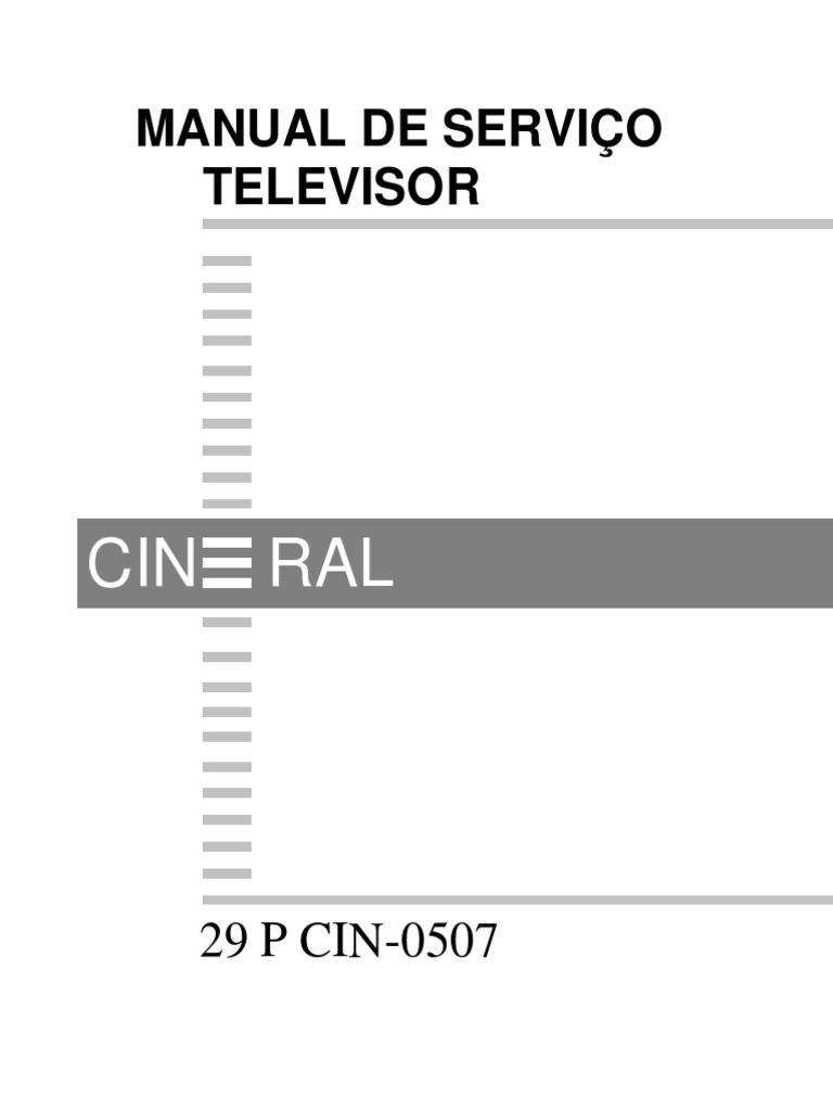 Ajustes do Televisor PTC C830 | PDF | Fonte de energia | Transformador