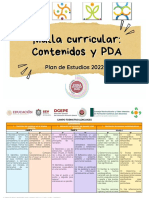 Cuadernillo Todos Los Campos Formativos Contenidos y Pda