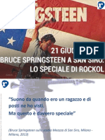 21 Giugno 1985 Bruce Springsteen A San Siro
