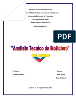 Analisis Tecnico Audiovisual