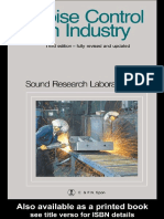 Pub Noise Control in Industry