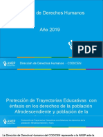 2019 Jornadas de Protección Trayectorias Afrodescendientes y Trans