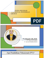 Paradigma Program Vokasional Pendidikan Khusus