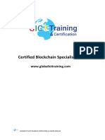 Certified Blockchain Specialist (CBS) : Gict Training & Certification. All Rights Reserved