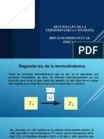 Segunda Ley de La Termodinc3a1mica y Entropc3ada