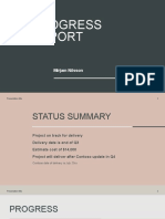 Project Status Report