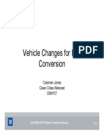 Vehicle Changes For E85 Conversion: Coleman Jones Clean Cities Webcast 03MY07