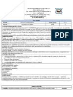 Esbozo Plan Analitico 5°A