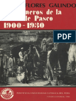 Alberto Flores Galindo - Los Mineros de La Cerro de Pasco 1900-1930-Pontificia Universidad Católica Del Perú (PUCP) (1983)