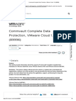 Commvault Complete Data Protection, VMware Cloud 1.19 (89996)
