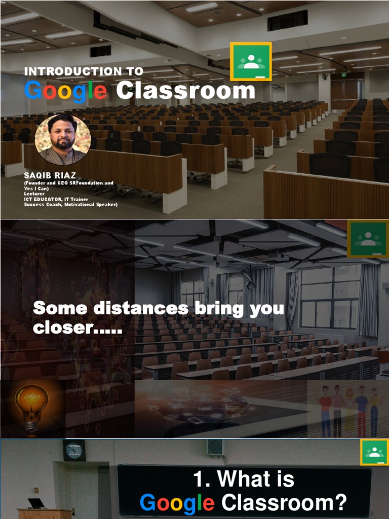 Google Classroom Presentation1 | Download Free PDF | Cyberspace | World