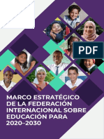 IFRC Marco Estratégico Educación 2020 2030