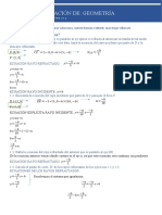 Aplicación de La Geometría