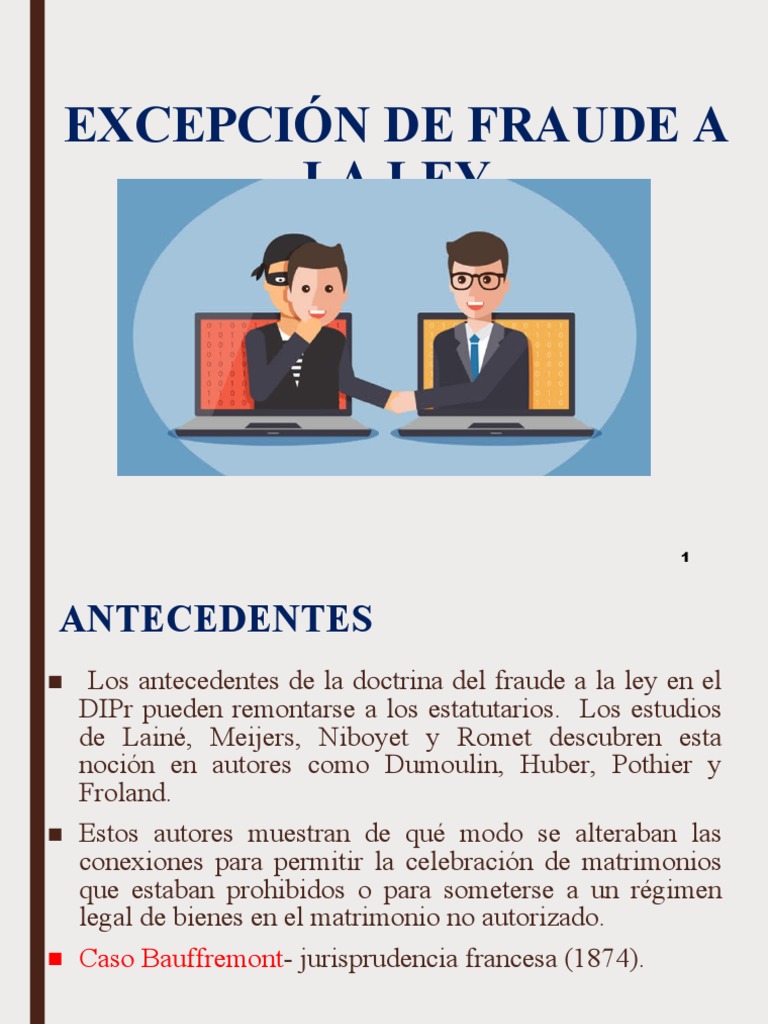 Excepción de Fraude a la Ley | PDF | Ley internacional | Caso de ley