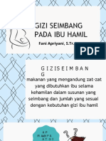 Gizi Seimbang Pada Ibu Hamil