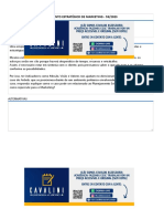 Atividade 1 - MKT - Planejamento Estratégico de Marketing - 53-2023