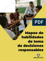 Mapeo de Habilidades de Toma de Decisiones Responsables