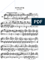 Sonata Facile I Movimiento Op. 49 N.2