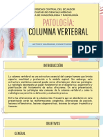 Patologías de La Columna Vertebral