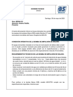 Informe Tecnico Bomba de Impulsion Dialisisis Ancud - V1 05.05.2023