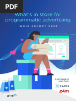 Whats in Store For Programmatic Advertising Xaxis India X E4m