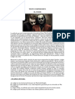 Texto Comprensivo Sobre La Película Joker