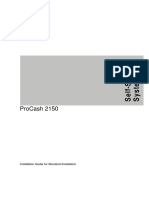 Wincor Nixdorf ProCash 2150 Installation Guide For Standard Installation