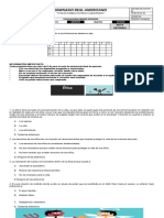 Evaluación Ética - Grado Quinto