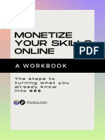 Monetize Your Skills Workbook