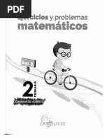 3°larousse Ejercicios y Problemas Matemáticos | PDF