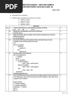 Sample Questions For XII Computer Science